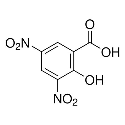CAS# 609-99-4, ácido 3,5-dinitrosalicílico, ácido 2-hidroxi-3,5-dinitrobenzoico; 3,5-dinitrosalicilato